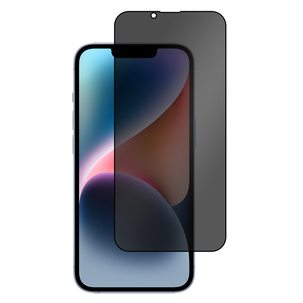 iPhone 14 Screenprotector Gehard Glas Privacy