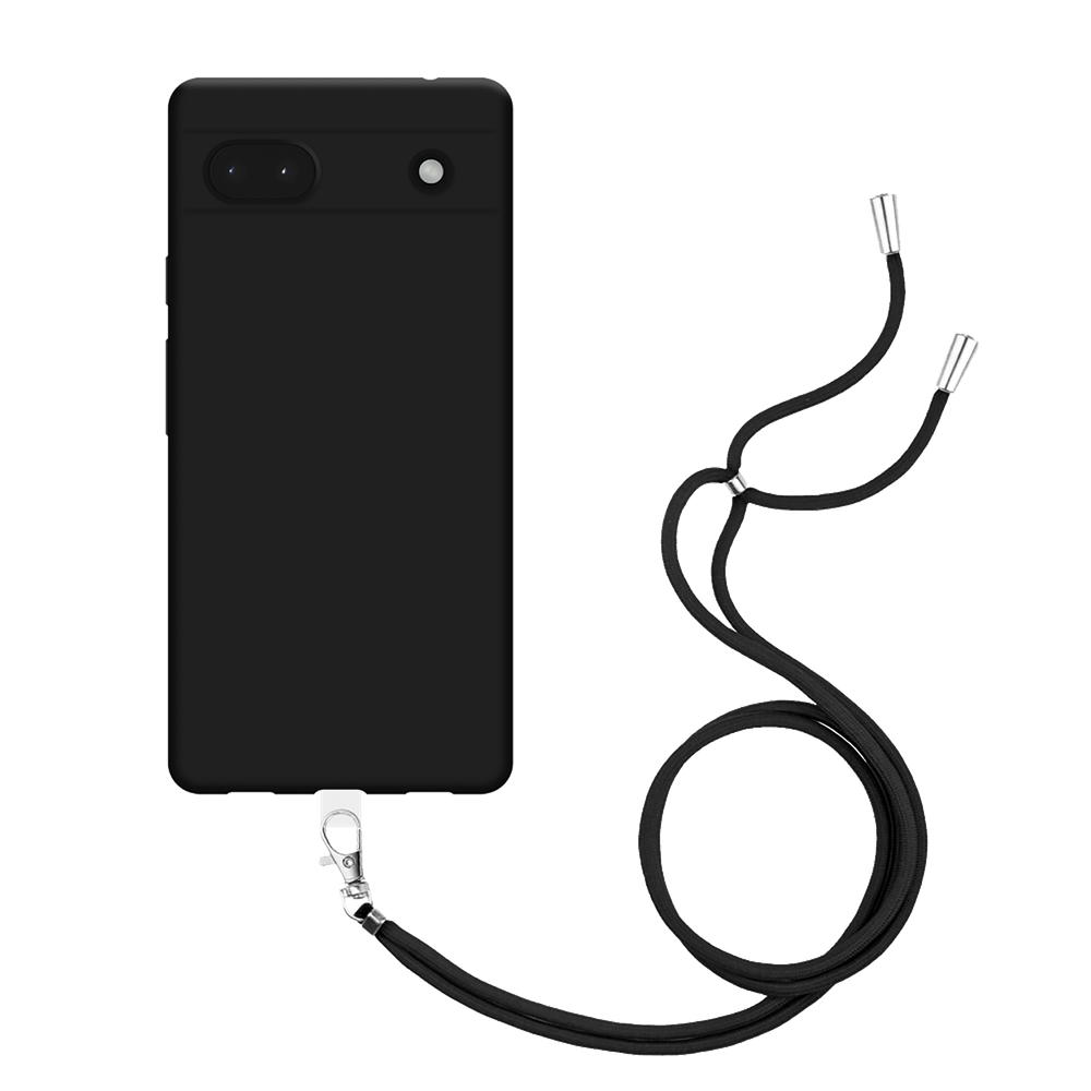 Google Pixel 6a Back Cover - Zwart