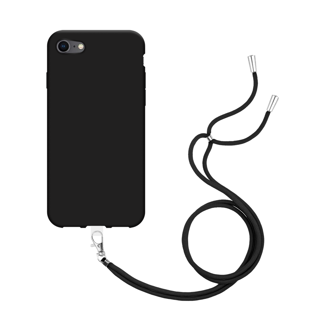 iPhone SE 2020 Back Cover - Zwart