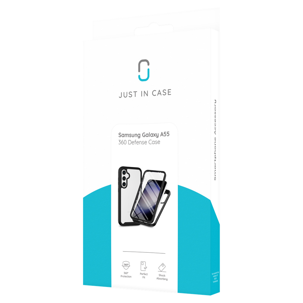 Samsung Galaxy A55 Back Cover - Zwart