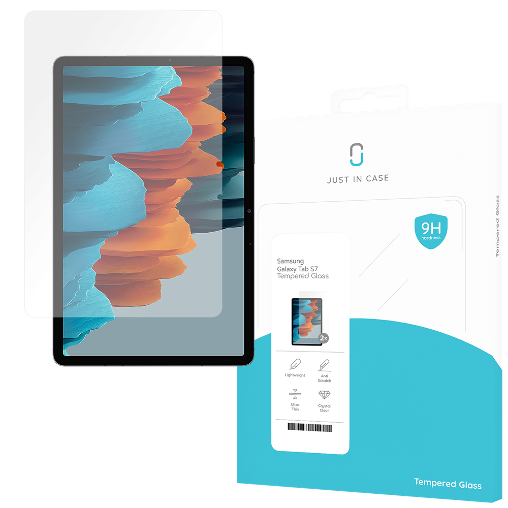 Samsung Galaxy Tab S7 Screenprotector Gehard Glas - 2 Pack