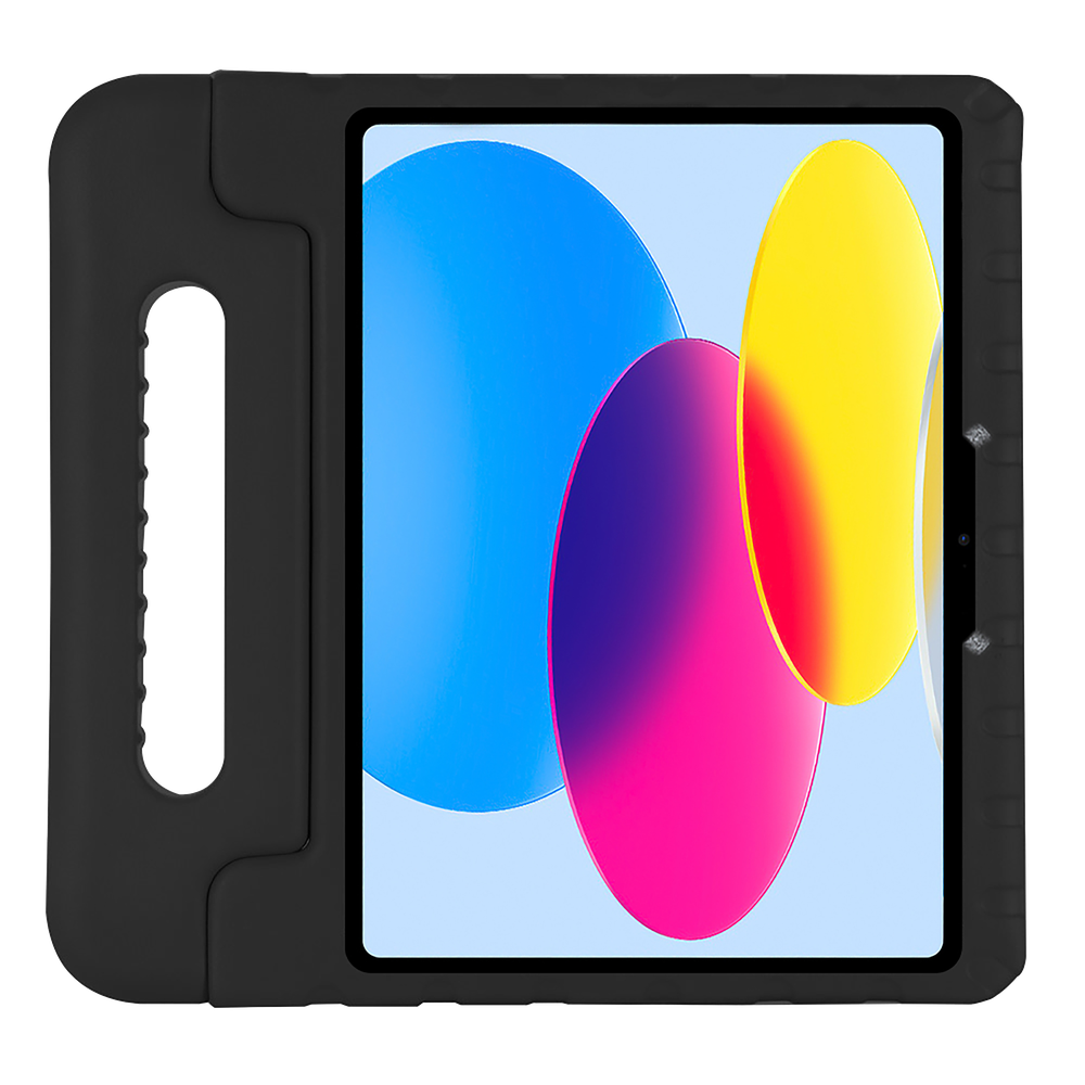 iPad 2025 (11th Gen) / iPad 2022 (10th Gen) Kids Case Classic Hoesje - Zwart