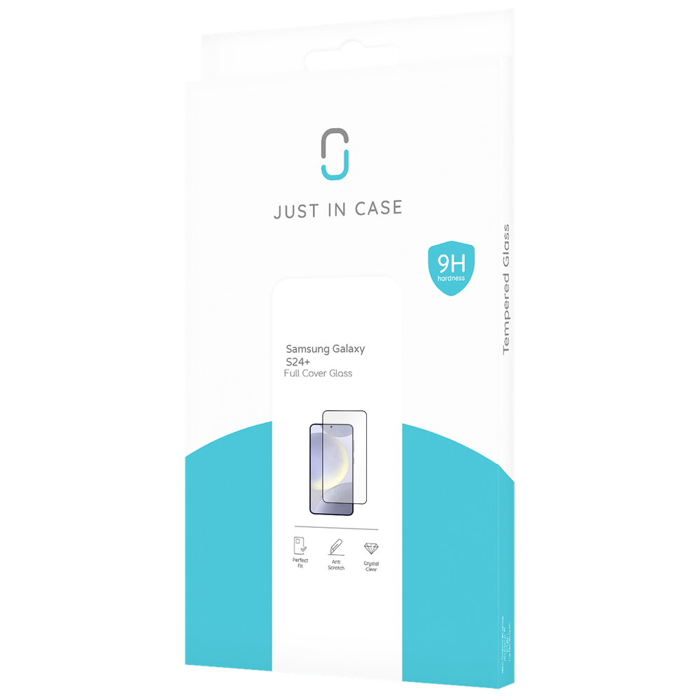 Samsung Galaxy S24+ Screenprotector Full Cover Gehard Glas - Zwart