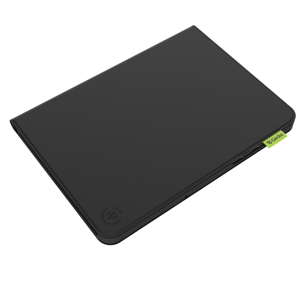 Gecko Covers Samsung Galaxy Tab A9+ - Cactus Leather - Zwart