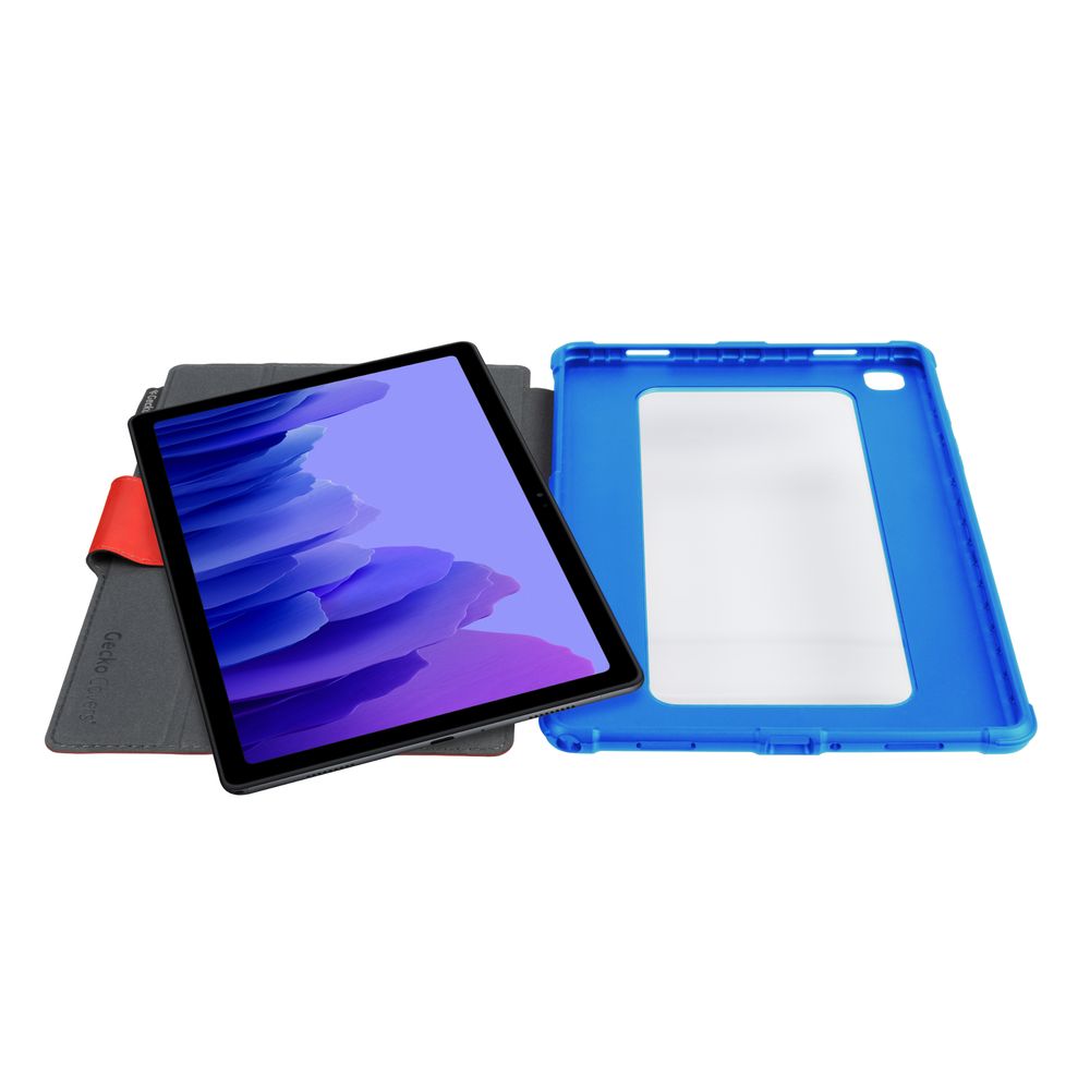 Gecko Covers Samsung Galaxy Tab A7 Super Hero Cover - Rood/Blue