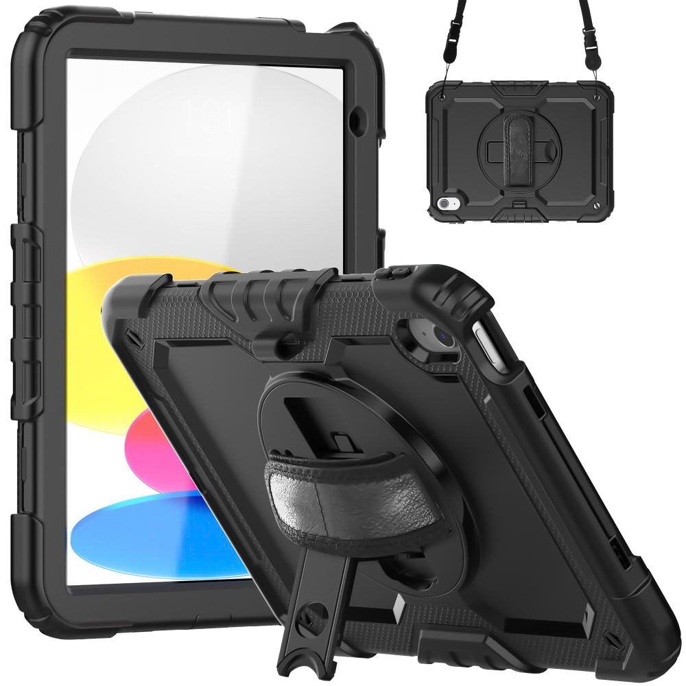 iPad 2025 (11th Gen) / iPad 2022 (10th Gen) Hoesje - Zwart Slim