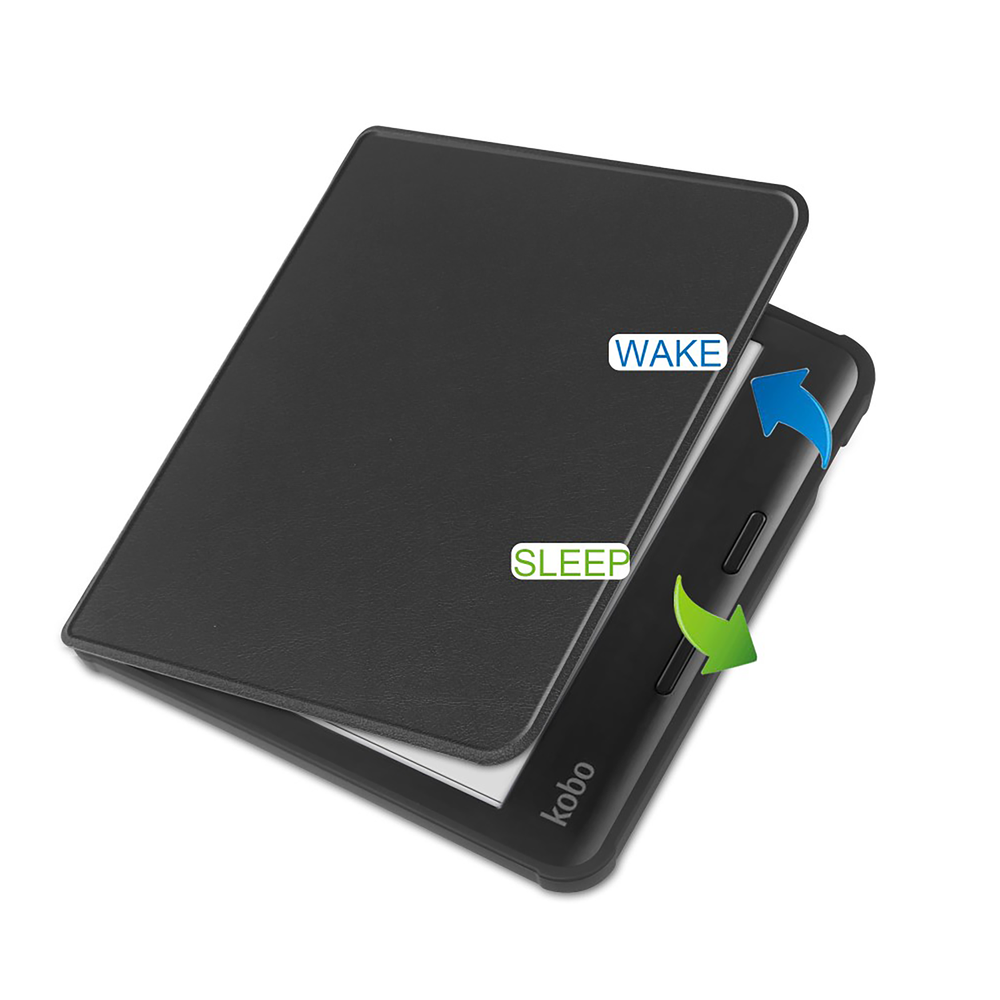 Kobo Libra Colour / Tolino Vision Color Hoesje - Zwart