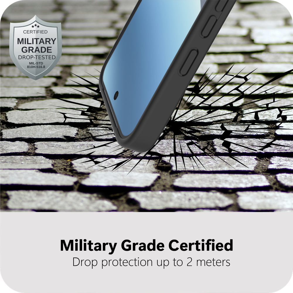 Google Pixel 10 Pro XL - Military Grade Case - (compatible with MagSafe) - Zwart