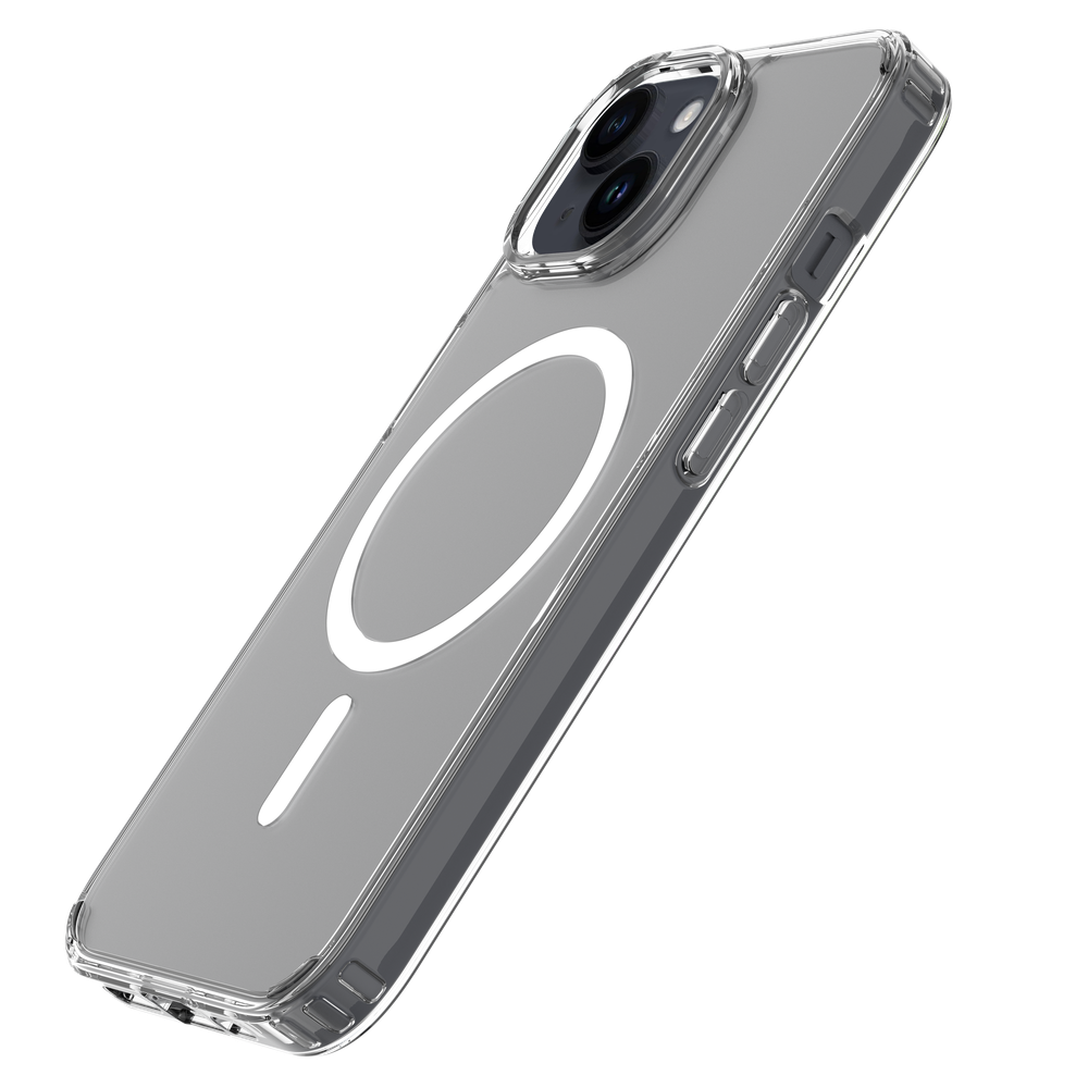 ArmorElite Case - iPhone 14 - Military Grade Back Cover - (compatible with MagSafe) - Transparant
