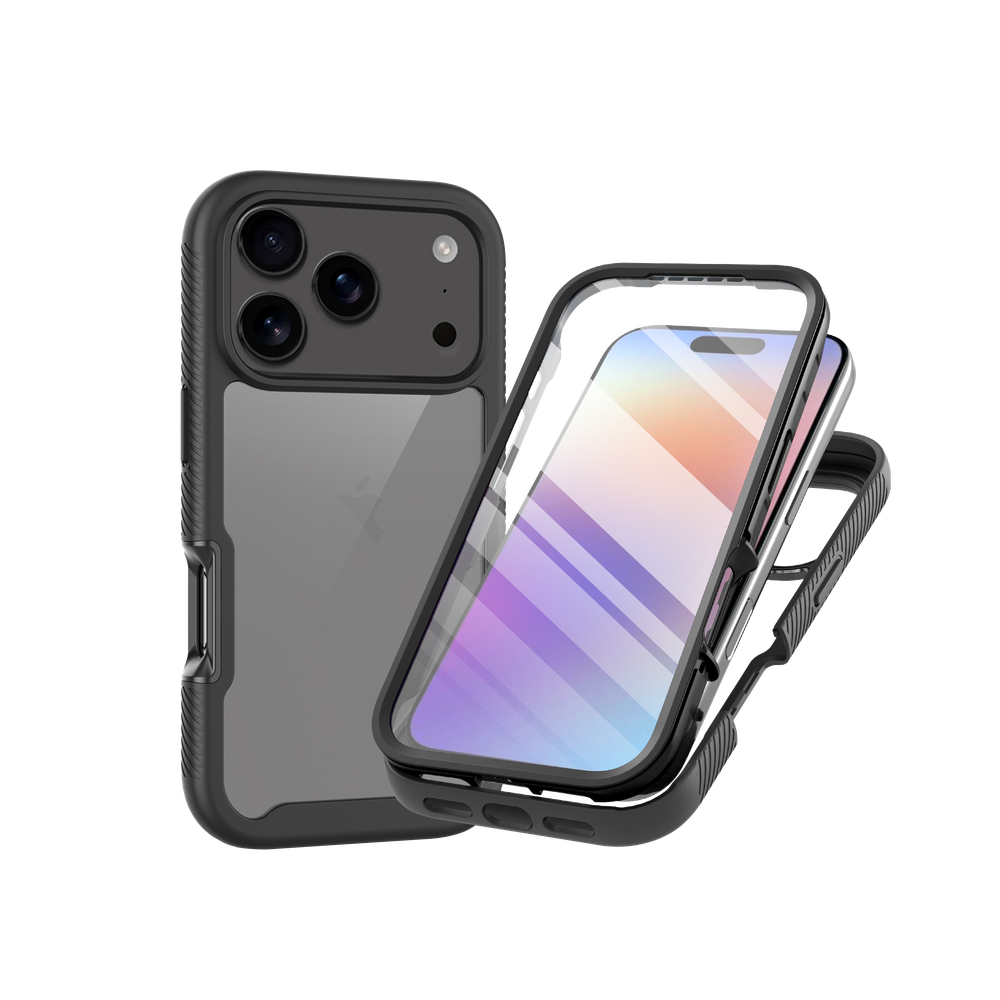 iPhone 17 Pro Back Cover - Zwart