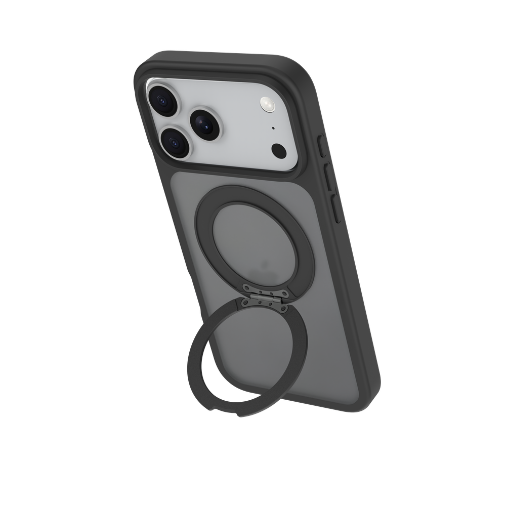 ArmorElite Case - iPhone 18 Pro Max / 17 Pro Max - Military Grade Back Cover - Stand Functon - (compatible with MagSafe) - Black
