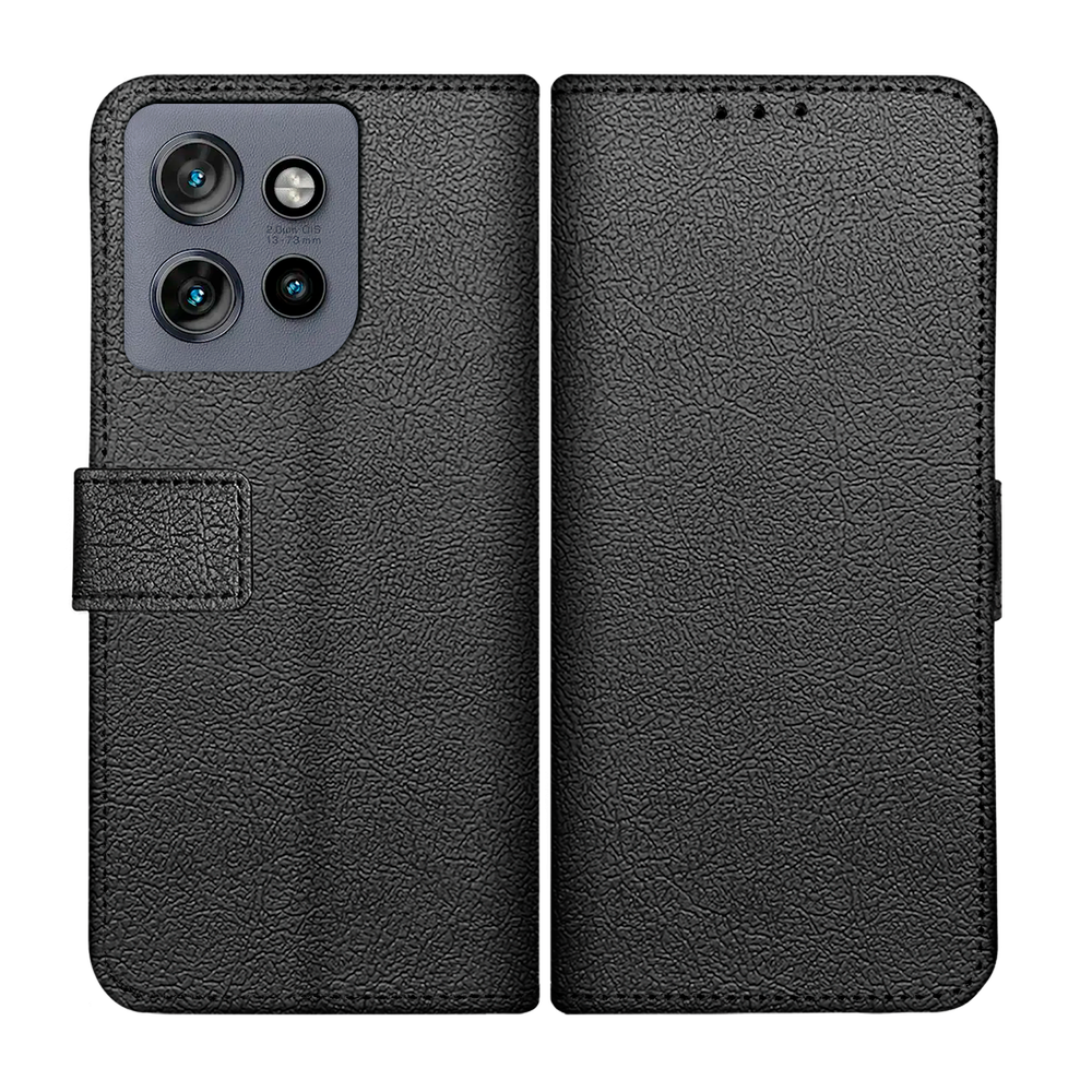 Motorola Edge 60 Neo Wallet Hoesje - Zwart
