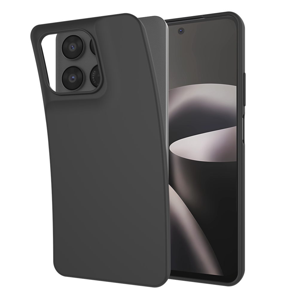 Motorola Moto G37 / G47 Kickstand Hoesje - Zwart