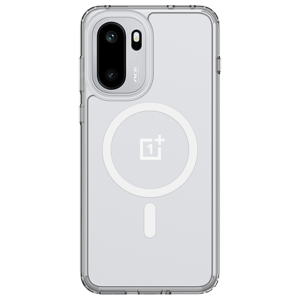 OnePlus 15R Armor Hoesje MagSafe Militaire Bescherming - Transparant