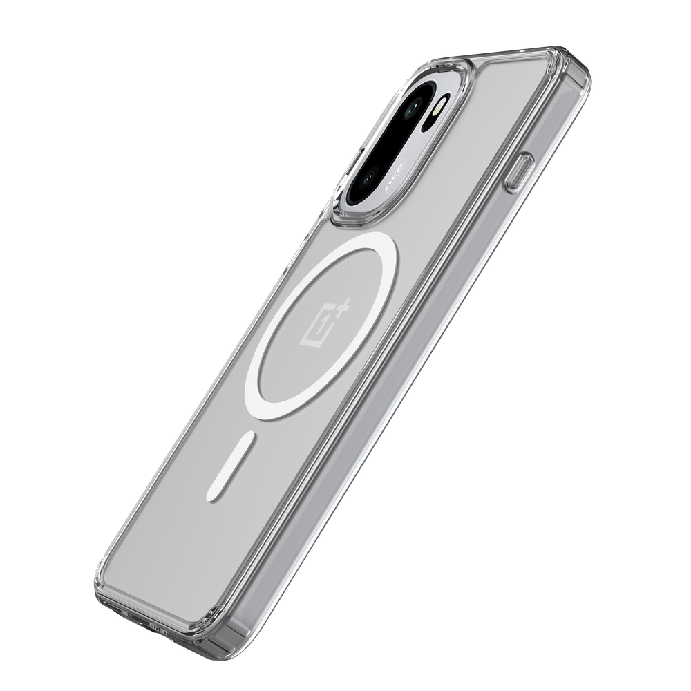 OnePlus 15R Armor Hoesje MagSafe Militaire Bescherming - Transparant