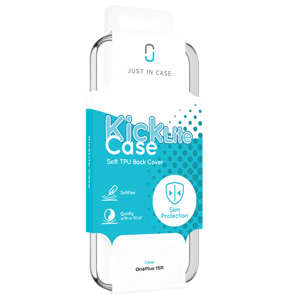 OnePlus 15R Kickstand Hoesje - Transparant