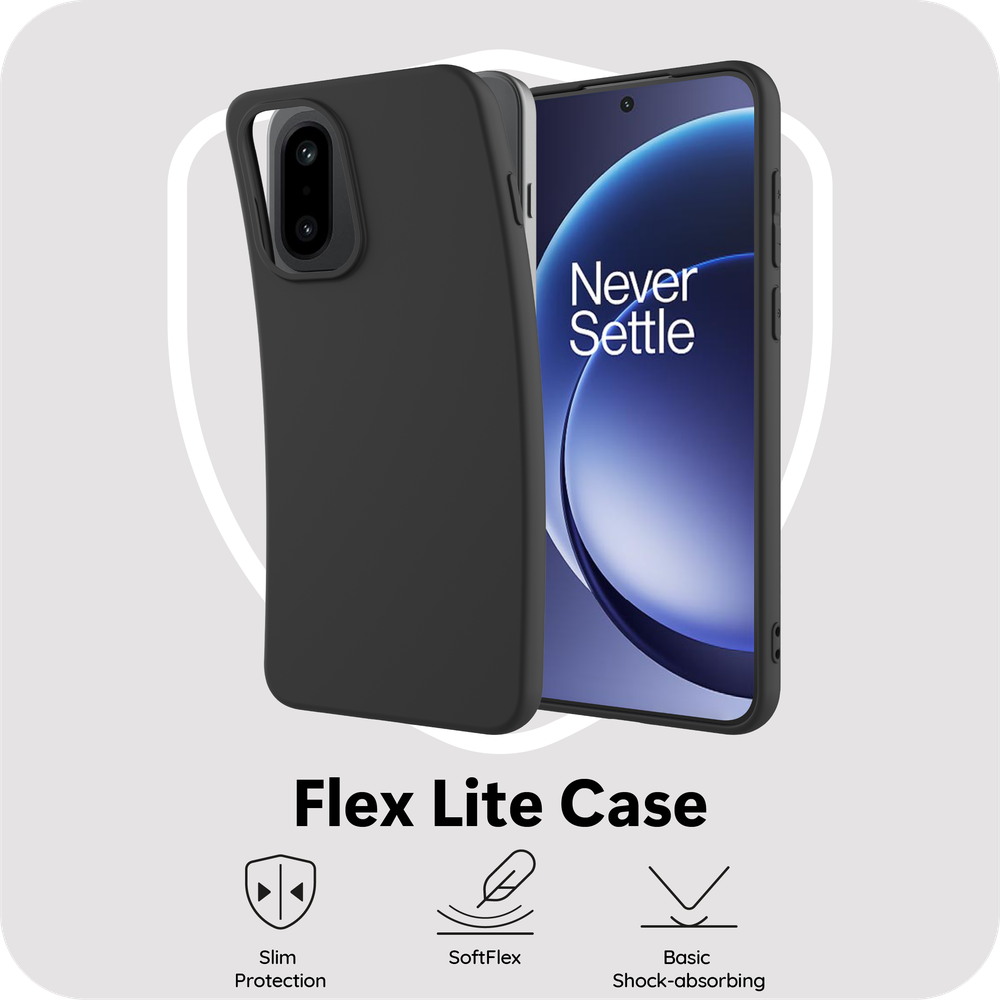 OnePlus 15R Kickstand Hoesje - Zwart