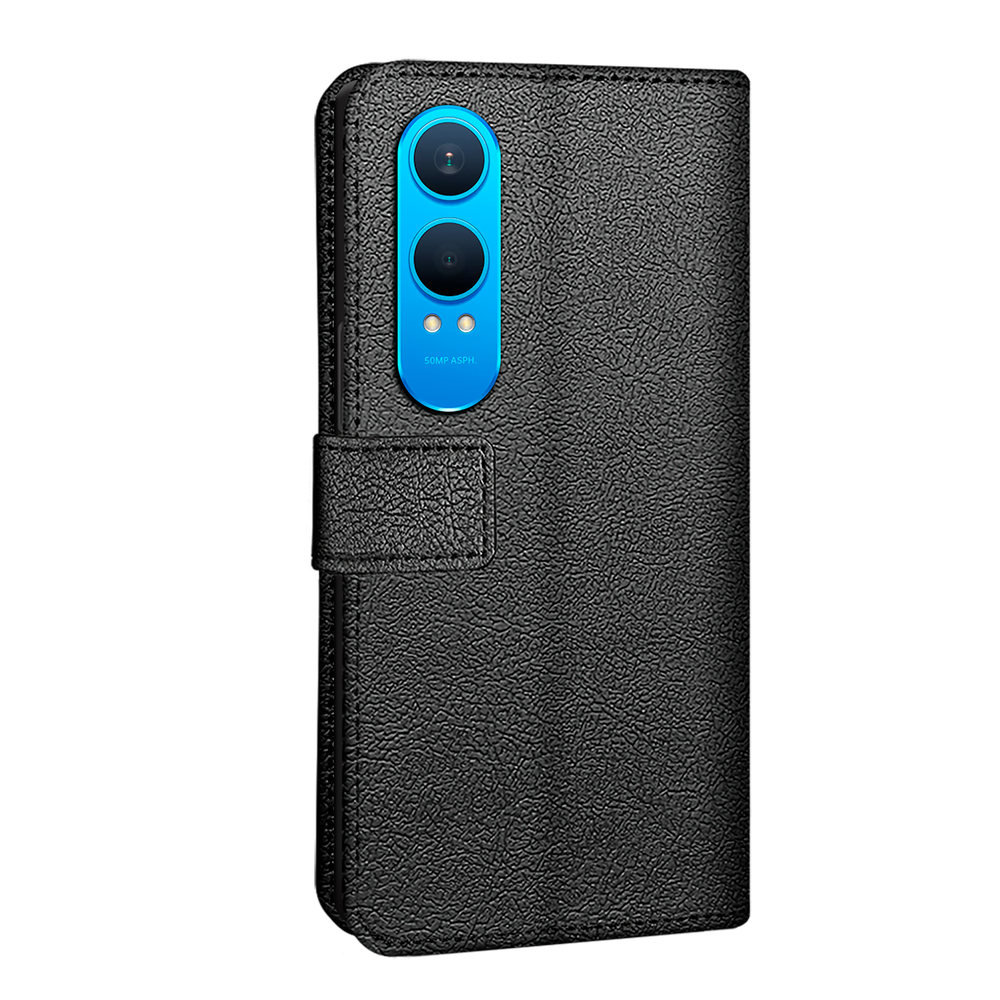 OnePlus Nord CE4 Lite Wallet Hoesje - Zwart