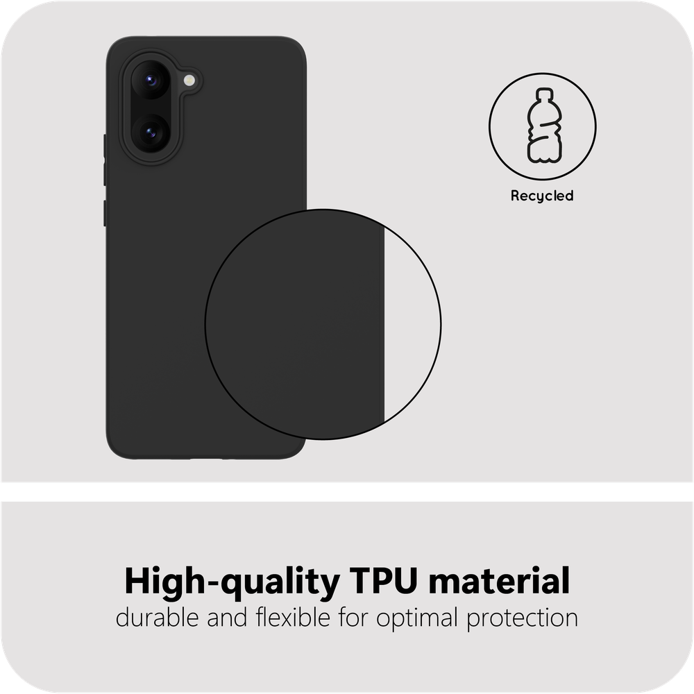 OnePlus Nord CE5 Back Cover - Zwart