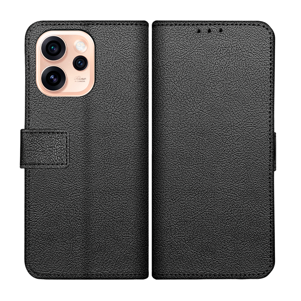 Oppo Reno15 Pro Max Wallet Hoesje - Zwart