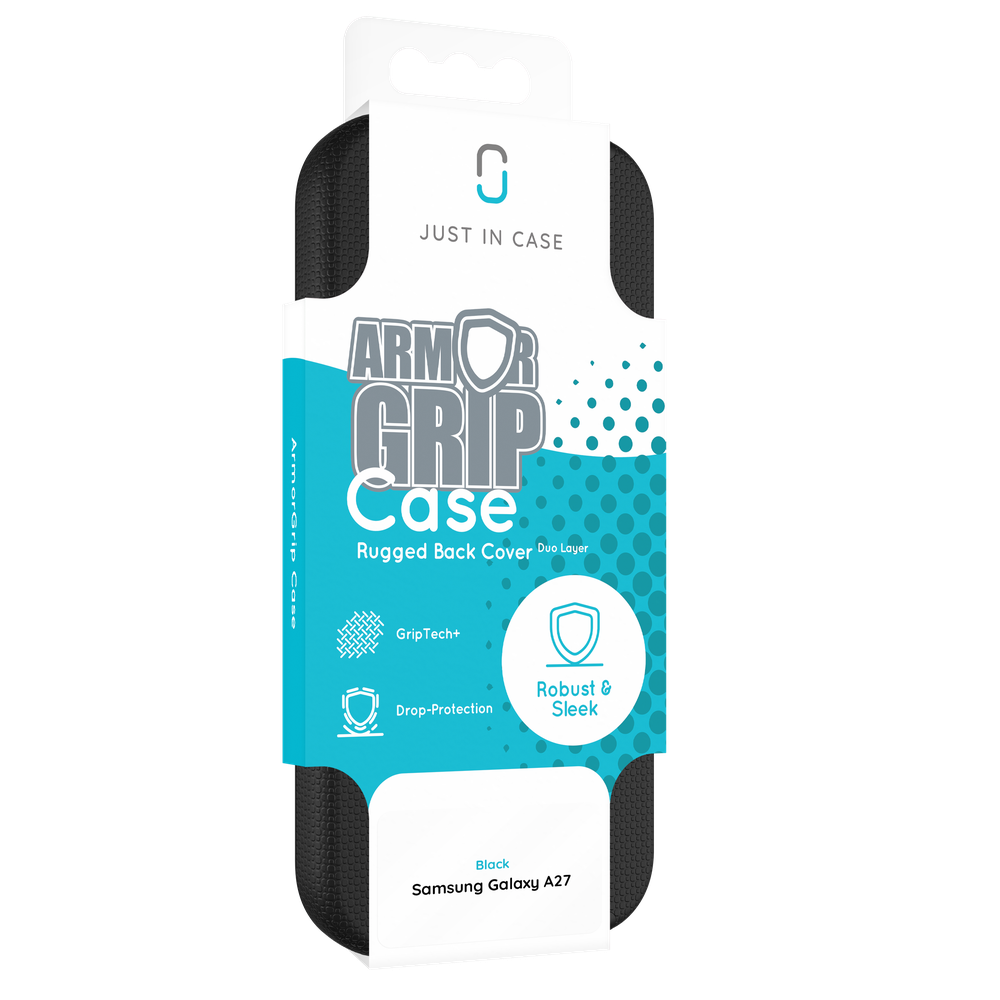 Samsung Galaxy A27 Armor Hoesje - Zwart
