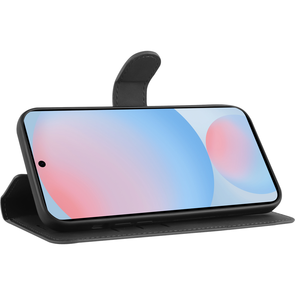 Samsung Galaxy S24 FE Wallet Hoesje - Zwart
