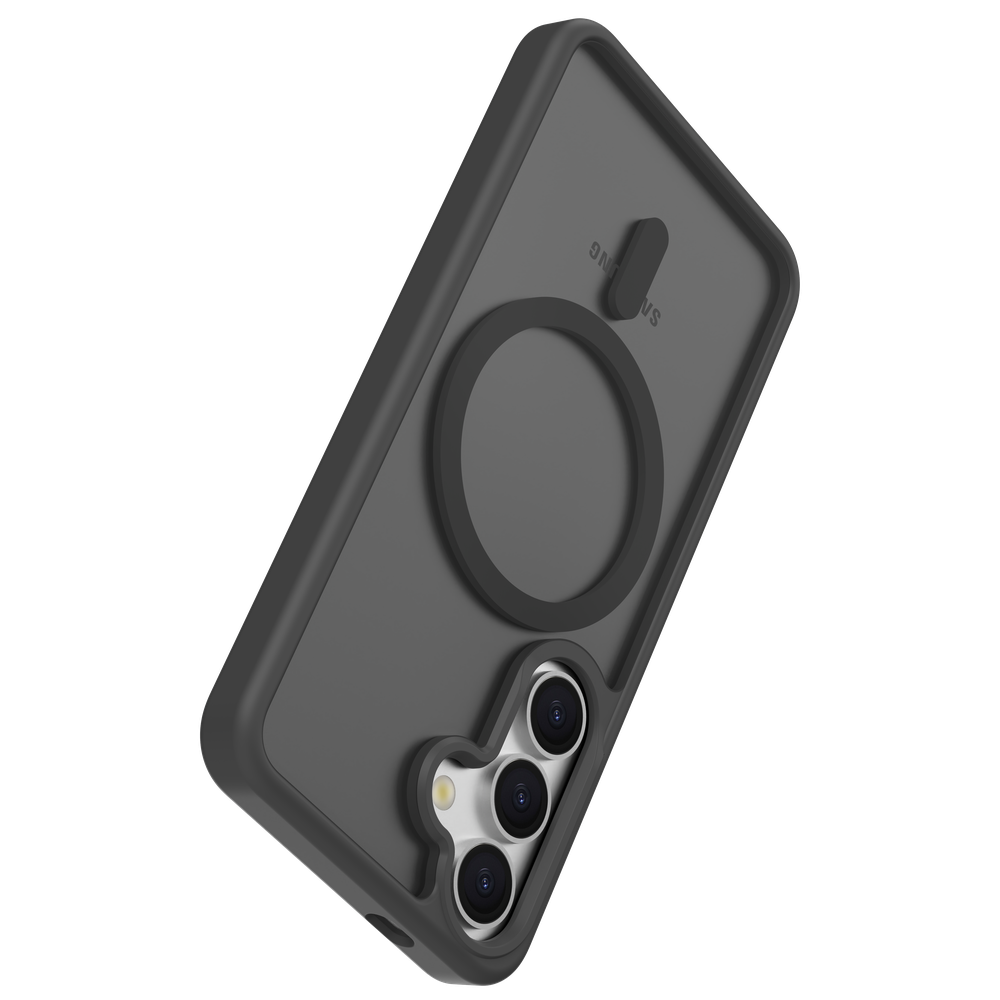 Samsung Galaxy S24+ Back Cover MagSafe Militaire Bescherming - Zwart