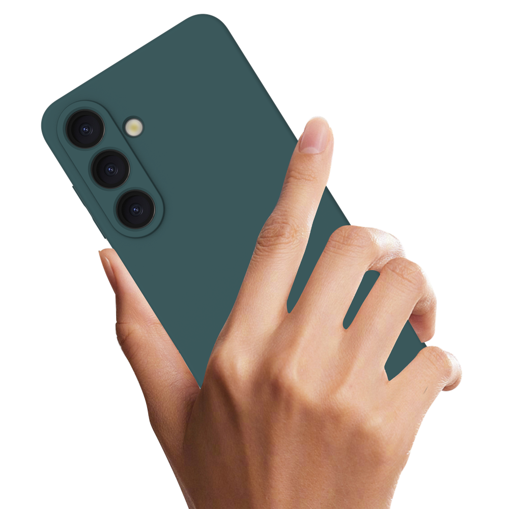 Samsung Galaxy S25 Soft Color TPU Hoesje - Groen