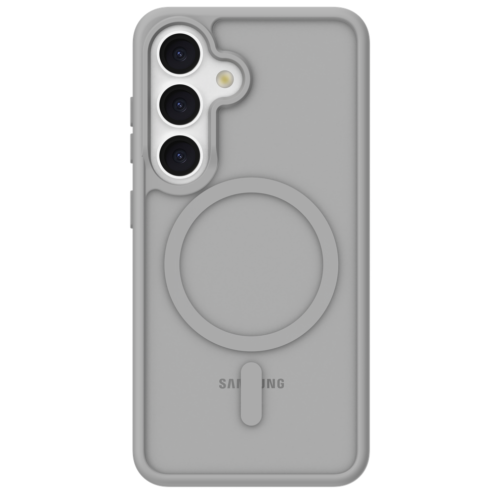 Samsung Galaxy S25+ Back Cover MagSafe Militaire Bescherming - Grijs