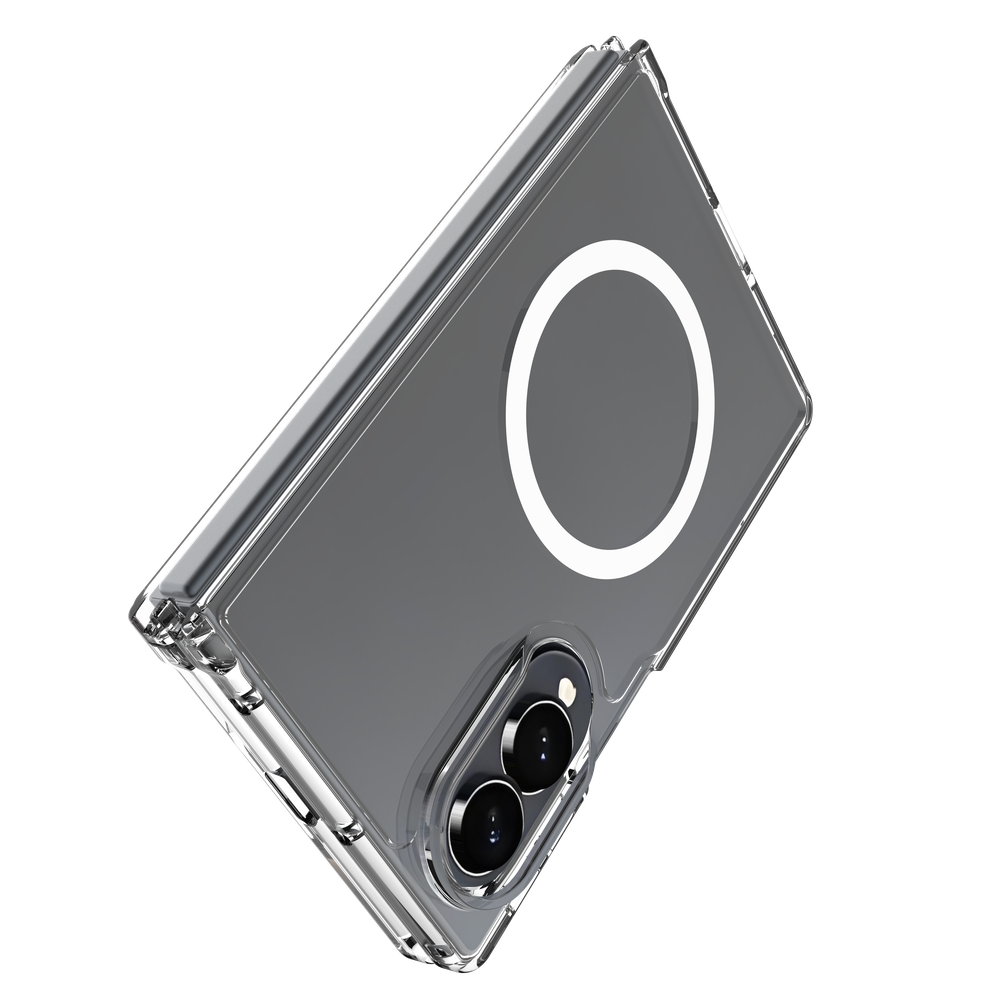 ArmorElite Case - Samsung Galaxy Z Wide8 - Military Grade Back Cover - (compatible with MagSafe) - Clear