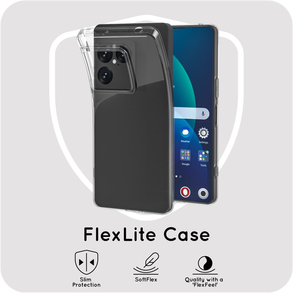 Sony Xperia 1 VIII Kickstand Hoesje - Transparant