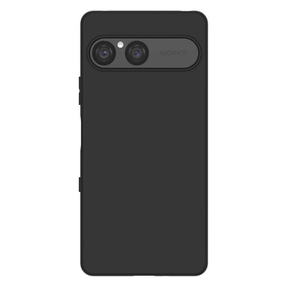KickLite Case - Sony Xperia 10 VII - Soft TPU Back Cover - Zwart