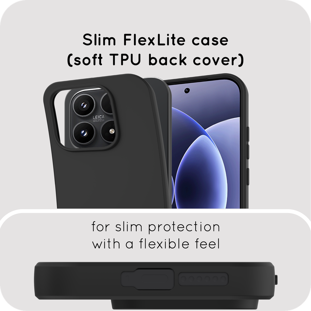 Xiaomi 17 Kickstand Hoesje - Zwart