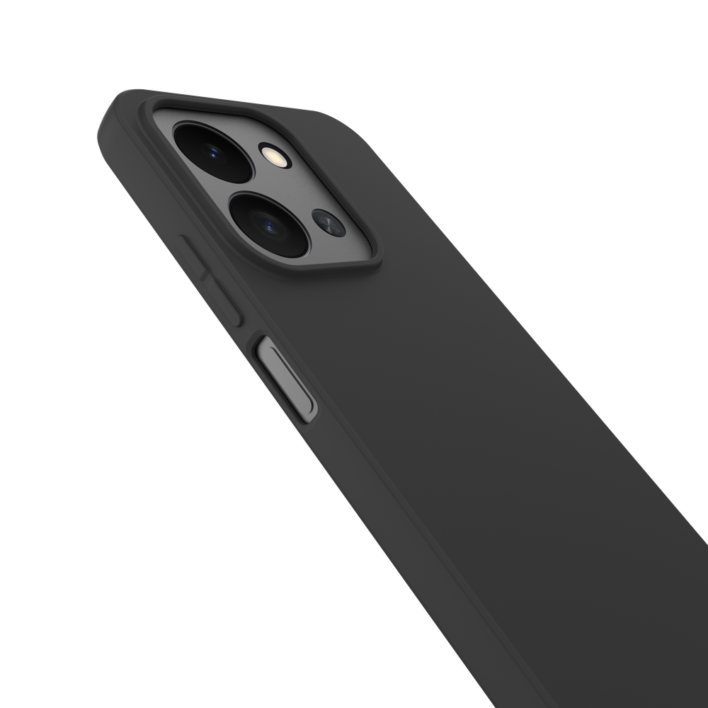 KickLite Case - Xiaomi Poco C85 - Soft TPU Back Cover - Zwart