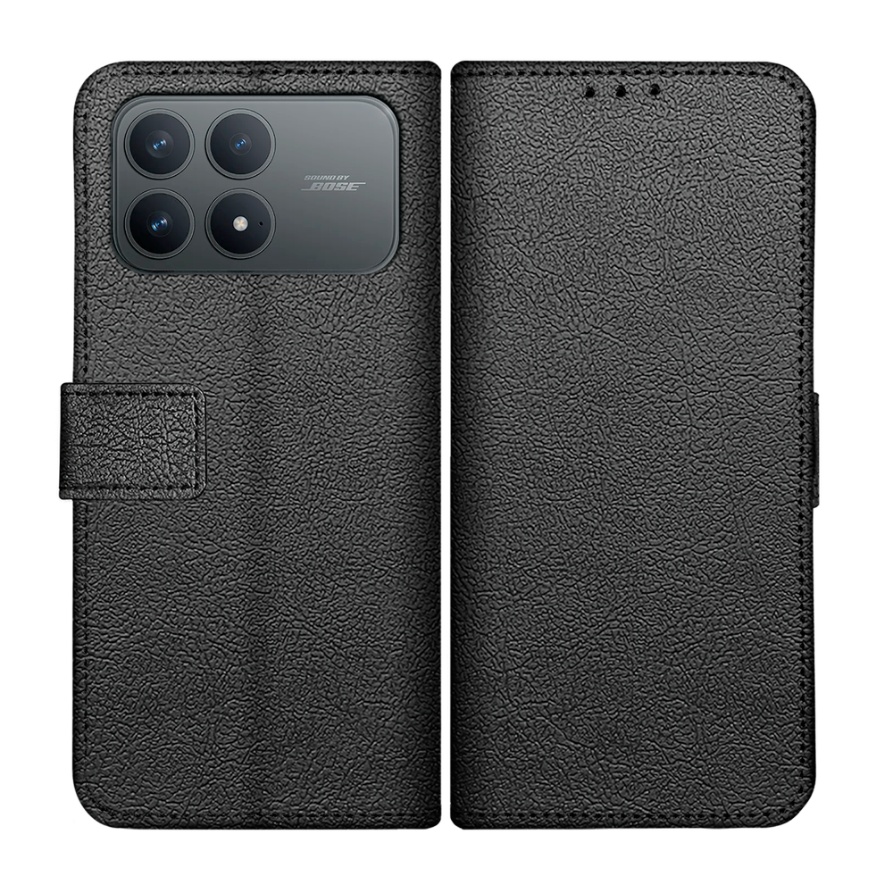Xiaomi Poco F8 Pro Wallet Hoesje - Zwart