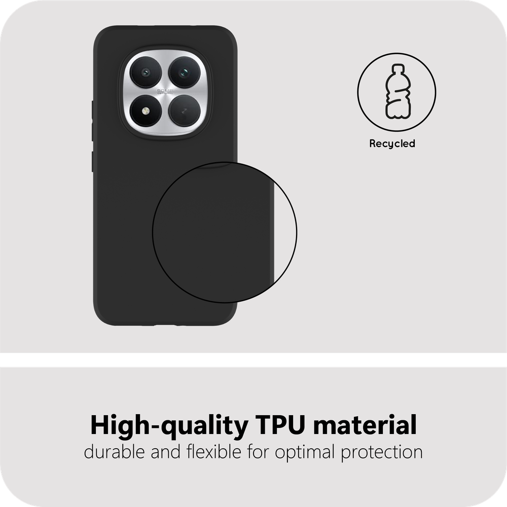 Xiaomi Poco M8 Pro (5G) Kickstand Hoesje - Zwart