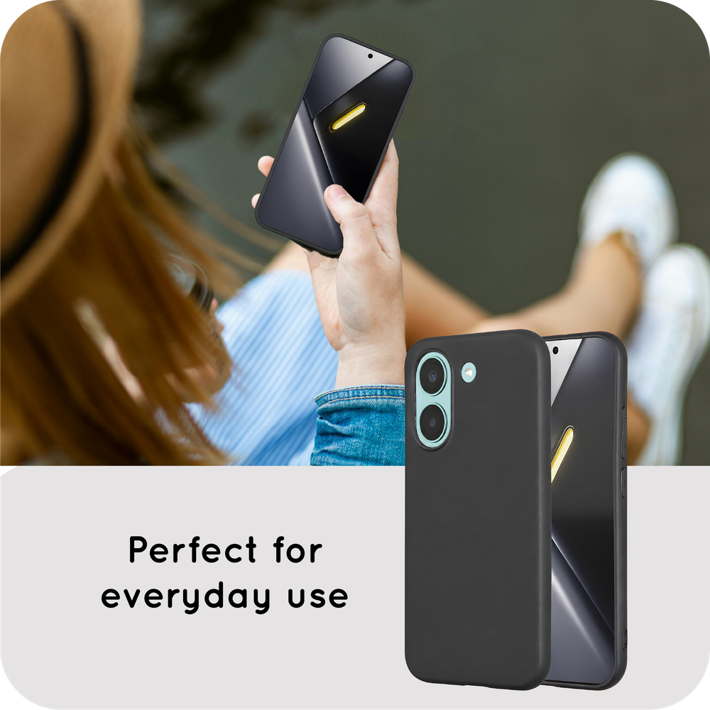 Xiaomi Poco X8 Pro Kickstand Hoesje - Zwart