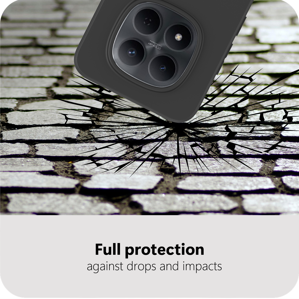 Xiaomi Redmi Note 15 Pro (5G) Kickstand Hoesje - Zwart