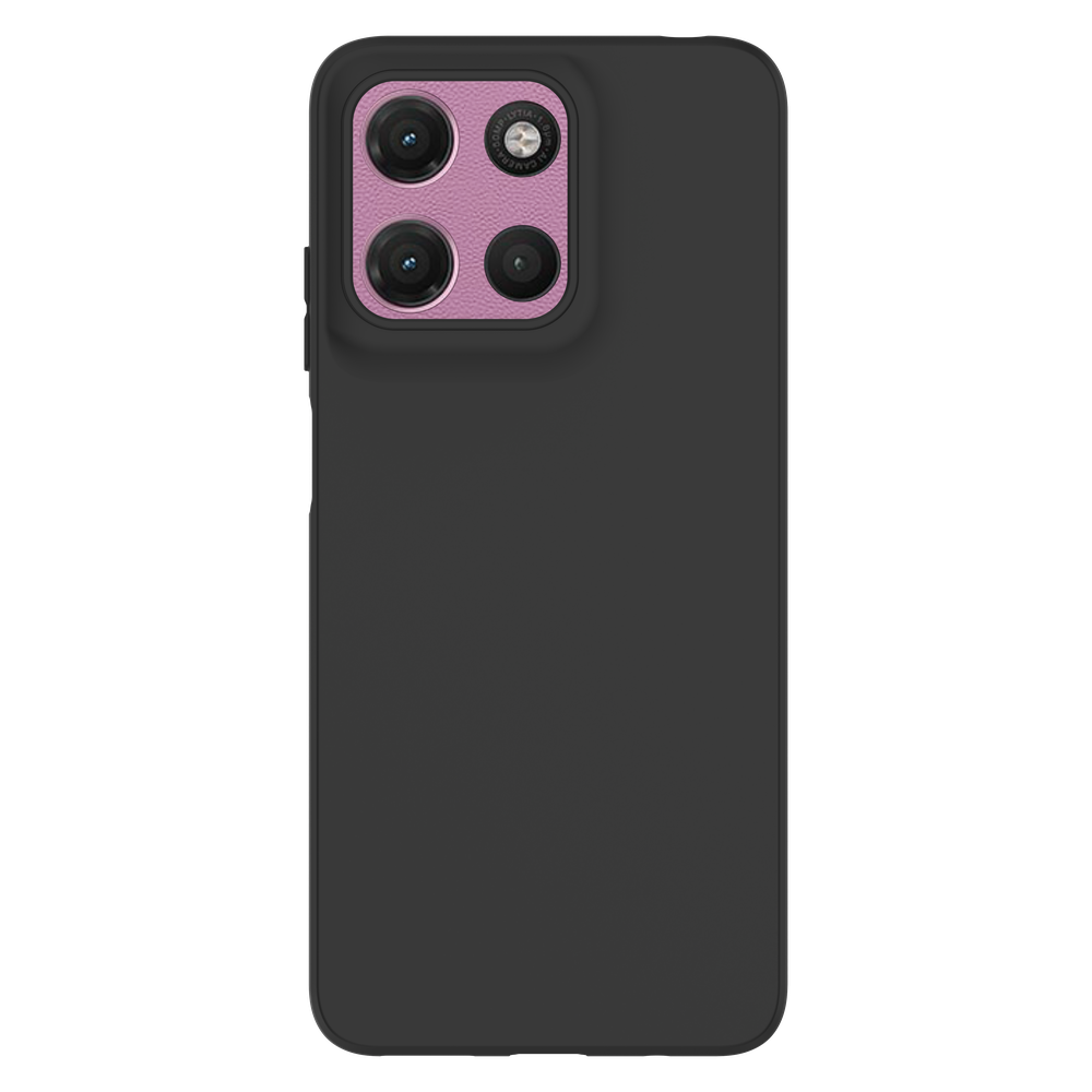 Motorola Moto G17 / G17 Power Hoesje met Koord - Zwart