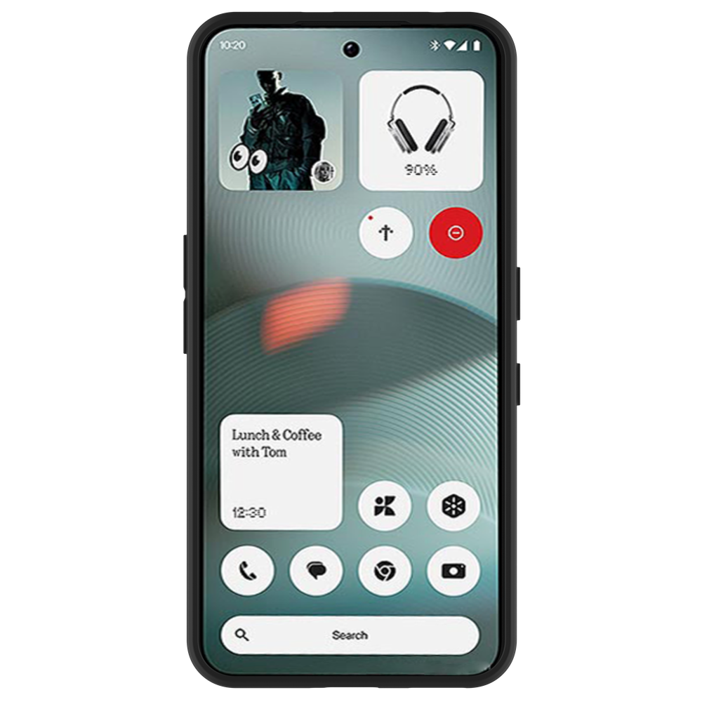 Nothing Phone (3) Hoesje met Koord - Zwart
