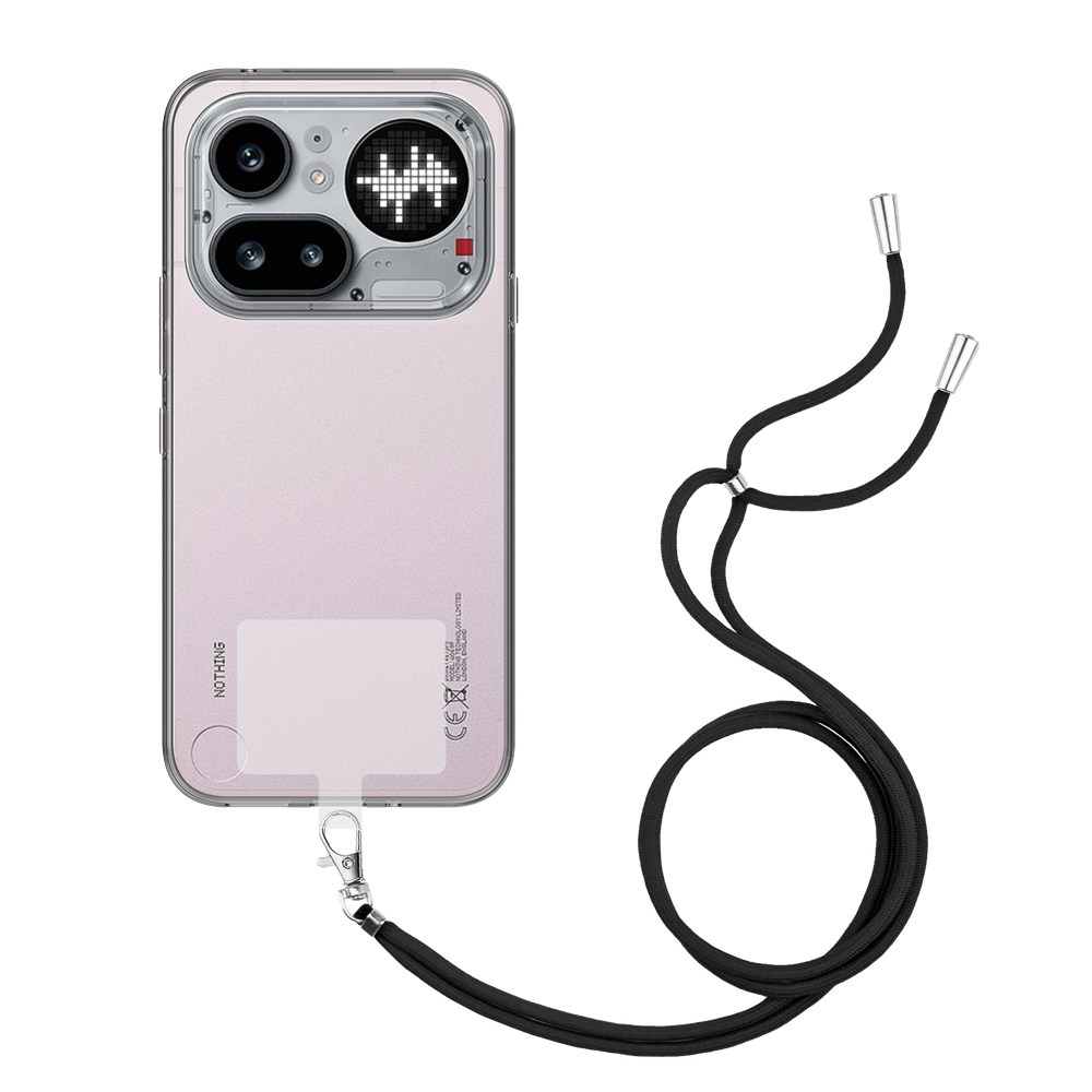 Nothing Phone (4a) Pro Hoesje met Koord - Transparant