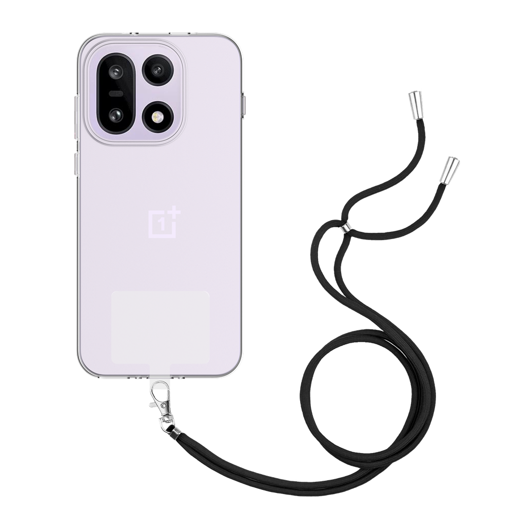 OnePlus 15 Hoesje met Koord - Transparant