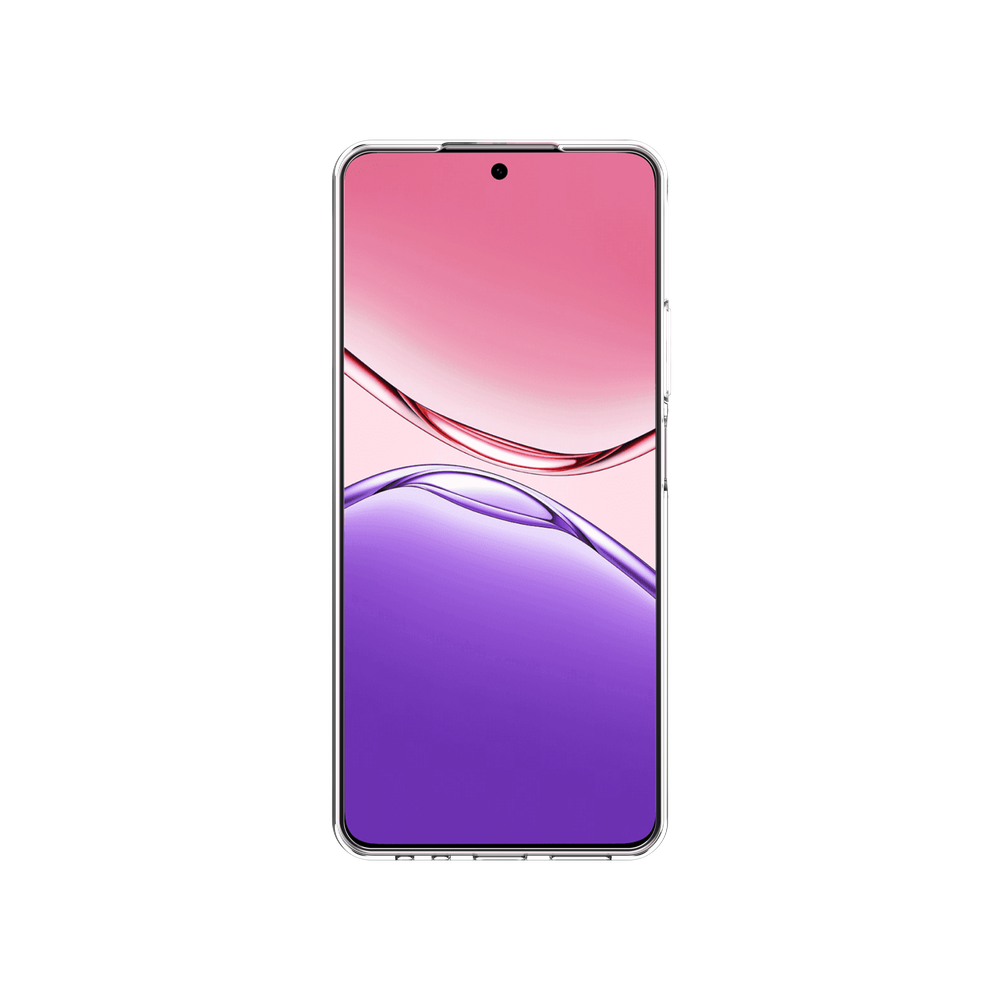 Oppo A5 Pro (5G) Hoesje met Koord - Transparant