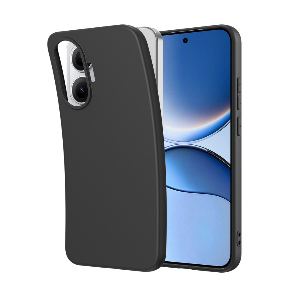 Xiaomi Poco F7 Hoesje met Koord - Zwart