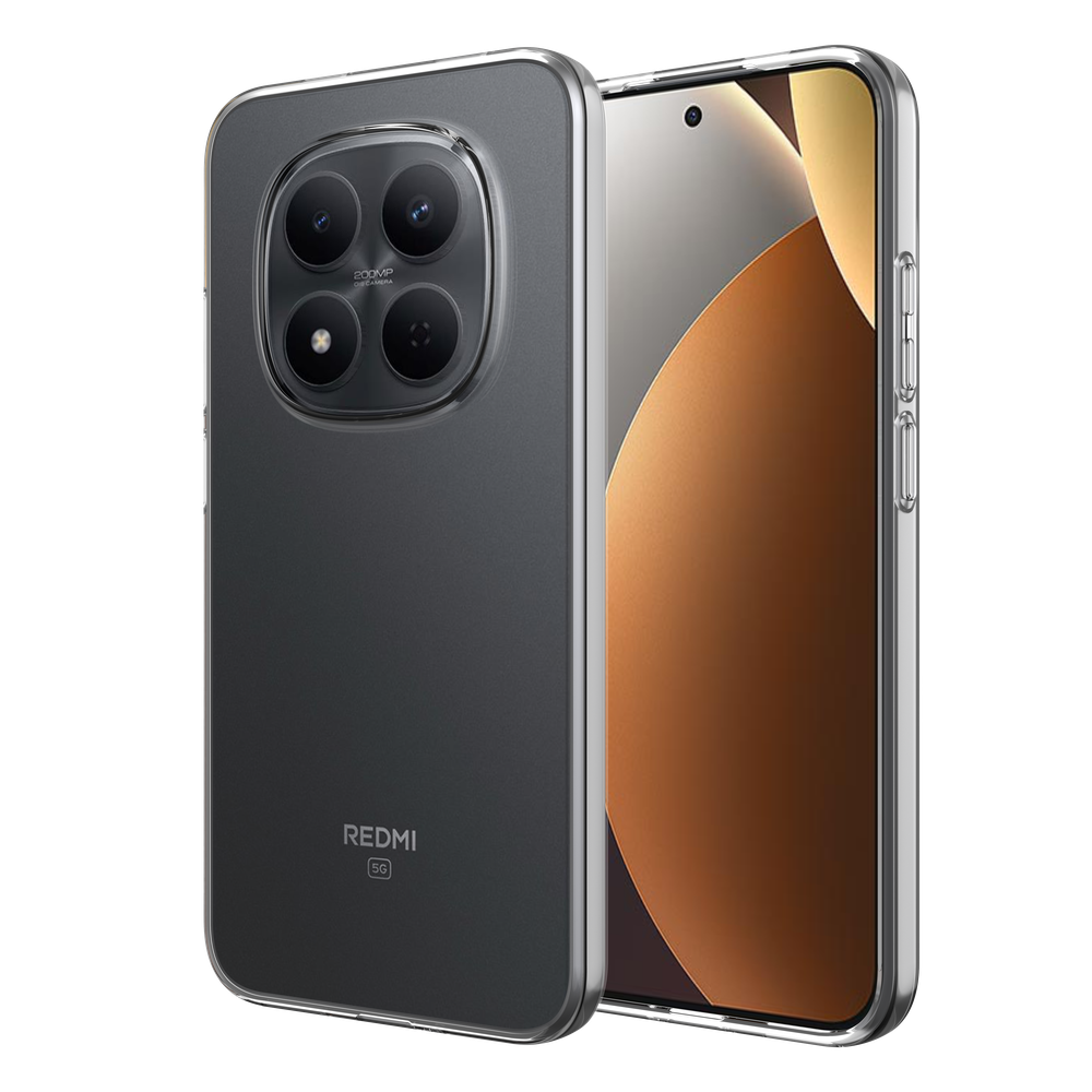 Xiaomi Redmi Note 15 Pro (5G) Hoesje met Koord - Transparant