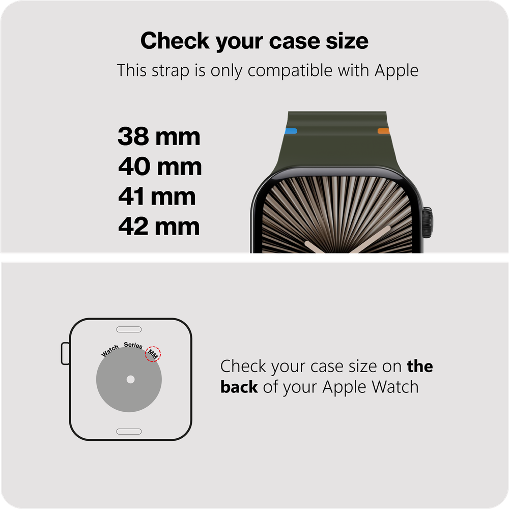 ActiveFlex Strap - Apple Watch (38/40/41/42mm) - Khaki