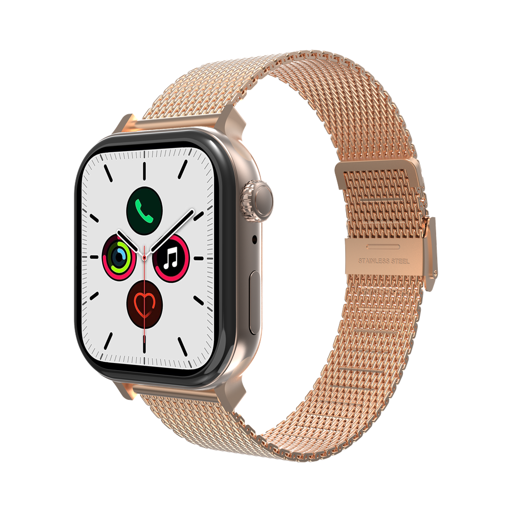 SilkSteel Strap - Apple Watch (38/40/41/42mm) - Rose Goud