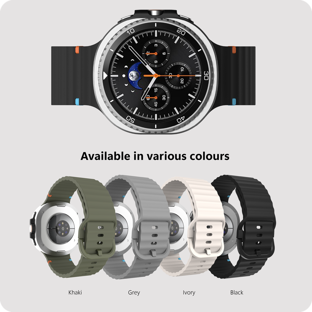 ActiveFlex Strap  - Galaxy Watch8 / Watch8 Classic - Grijs