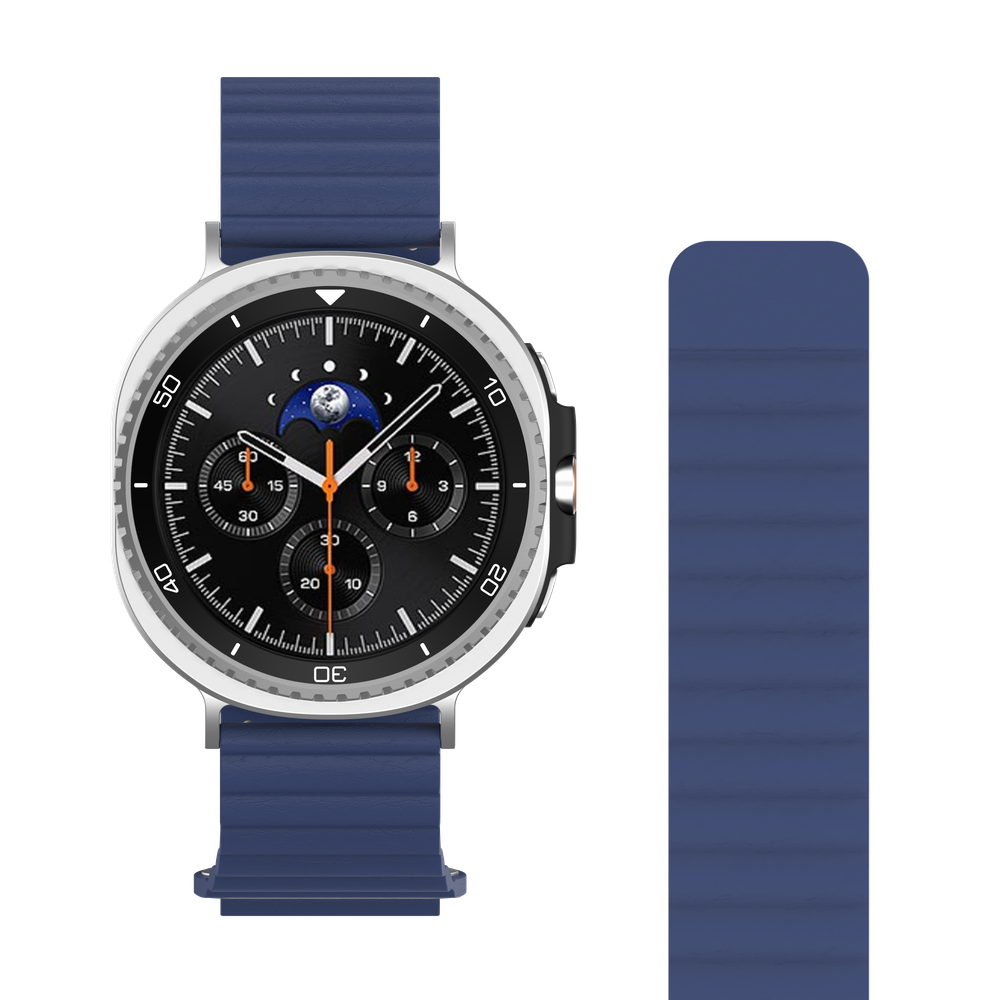 Magfit Strap - Galaxy Watch8 / Watch8 Classic - Donkerblauw