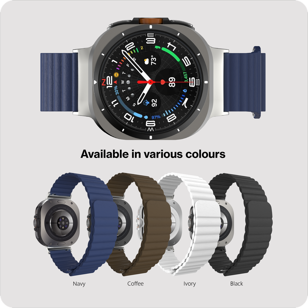 Magfit Strap - Samsung Galaxy Watch Ultra - Donkerblauw